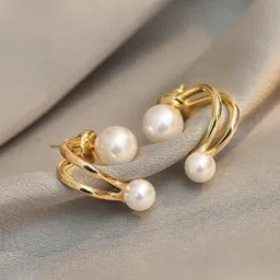 kazare Women Contemporary Chandbalis Earrings-image-55