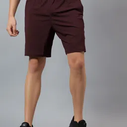 DIDA Men Solid Shorts with Pockets-image-1