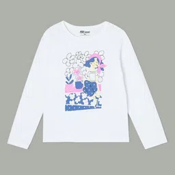 Fame Forever by Lifestyle Girls Graphic Printed Round Neck Cotton T-shirt-picture-46