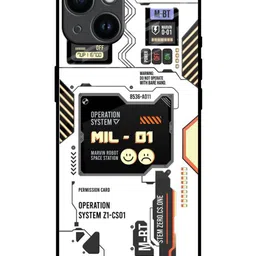 QRIOH Typography Printed iPhone 14 Back Case Mobile Accessories-image-44