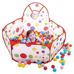 Magicwand Large Size Polyster Multi-Colored Polka Dot Basket-Ball Pool for Kids with 100 Balls Multi-Colored image 5