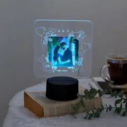 You And Me Forever LED Lamp - Personalized - Anniversary-image-15