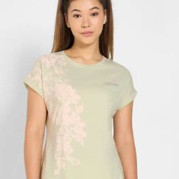 Dreamz By Pantaloons Green Cotton Comfort Fit Printed Sleepwear T-Shirt-picture-1