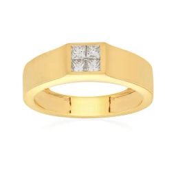 Malabar Gold and Diamonds 18k Rose Diamond Ring for Women-picture-26