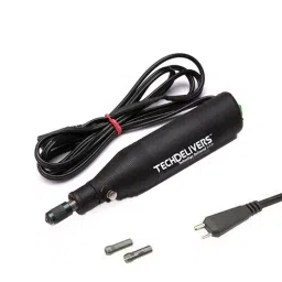 TECHDELIVERS Mini MB140 PCB Drill Machine Collete Rotary Tool without Power Supply-21