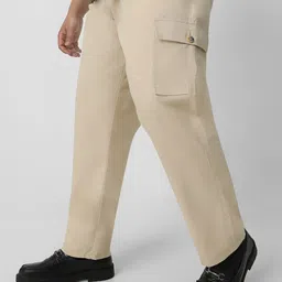 Urbano Plus Men Regular Fit Stretchable Cargo Trouser-image-60