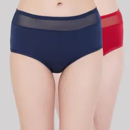 Clovia Multicolor Panty (Pack of 2)-picture-40