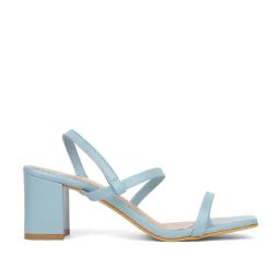 Iconics Women's Blue Sling Back Sandals-image-18