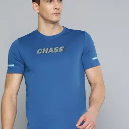 ALCIS Blue Printed T-Shirt-image-71