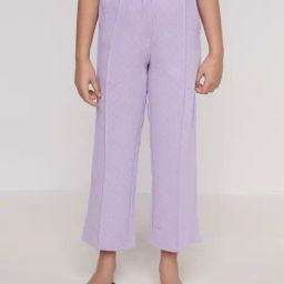 AND girl Kids Lilac Self Pants-image-24