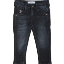 U.S. Polo Assn. Kids Blue Solid Jeans-picture-8