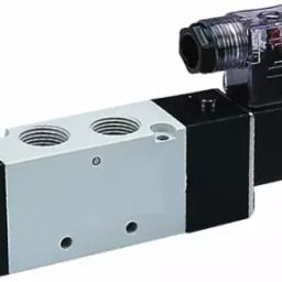 Akari 12.7 mm (1/2 Inch) 5/2 Way Namur Type Single Solenoid Valve 4V-410-15B-picture-4