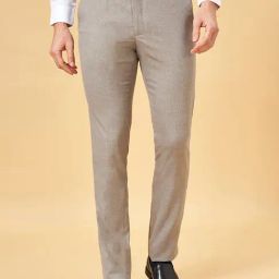 Byford by Pantaloons Moonstruck Slim Fit Trousers-image-5
