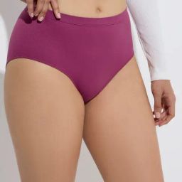 Wunderlove by Westside Purple Solid Full Brief-picture-31
