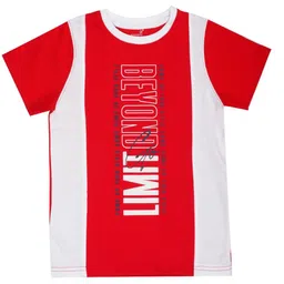 YALZZ Boys Typography Printed Round Neck Pure Cotton T-shirt-picture-22