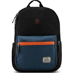 Harissons Zing Black Polyester Solid Backpack - 27 Ltrs-image-52