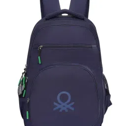 United Colors of Benetton Navy Hype Laptop Backpack-picture-14