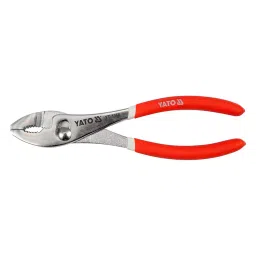 Yato 200 mm Steel Plastic Handle Slip Joint Plier Red and Silver, YT-1958-image-74