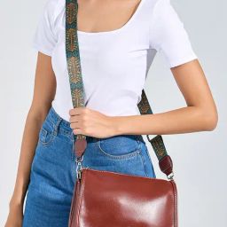 Styli Brown Cross Body Bag-43