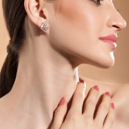 Priyaasi Classic Gold Brass Earrings-41