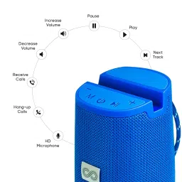 Crossloop CSL-Drom Blue 3W Portable Bluetooth Speaker image 2