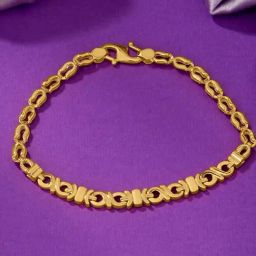 P.N.Gadgil Jewellers Little Angel 48 Karat BSI Hallmarked Yellow Gold Kids Bracelet For  Kids-image-70