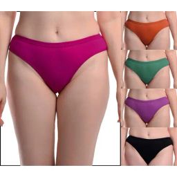 AROUSY Pink & Orange Cotton Panties - Pack Of 5-image-98