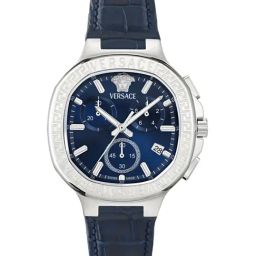 Versace VEVCA0124 V-LADY SQUARE Unisex Chronograph Watch-image-18
