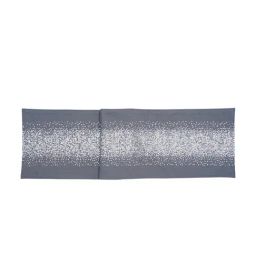 Maspar Dazzle Grey Cotton 4 Seater Table Runner-picture-24