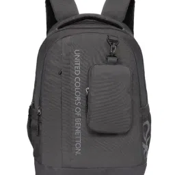 United Colors of Benetton Dark Grey Apex Laptop Backpack-picture-13