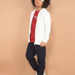 Crimsoune Club Boys Hooded Sweatshirt-image-84