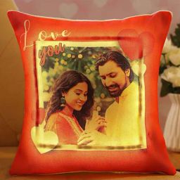 FNP Personalized V Day LED Cushion-12