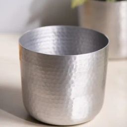 S. G. Home Metal Cool Hammered Planter-32