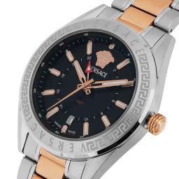 Versace VEAFA0624 V-CODE GMT.SCPECIAL Analog Watch for Men image 4