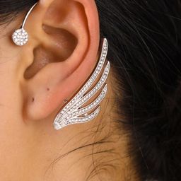 Arzonai Contemporary Ear Cuff Earrings-image-29