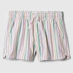 GAP Girls Striped Pure Cotton Shorts-image-29