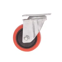 Fulcrum 4 mm bearing Swivel Castor Wheel, Capacity Per Set Upto 1000 Kg (1 Ton), Red, FCW-42R-2W (Pack of 2)-18