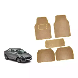 Auto Pearl CMBE52 Polyester Standard Mat for Maruti New Dzire (Beige)-36