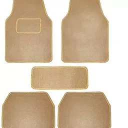 Auto Pearl CMBE156 Polyester Standard Mat for Nissan Terrano (Beige) image 2