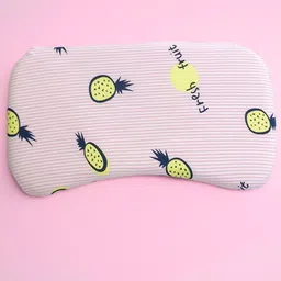 SPEN CANDELS Pink & Yellow Printed Neck Support Pillow-34