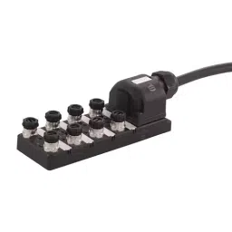 Harting Sensor Distribution Boxes SENSOR DISTRIBUTION BOX, M12-4P, 8PORT, 090700021200-40