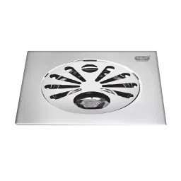 Sanjay Chilly Tof Square Ezee Gypsy Floor Drainer Silver 153 x 153 mm, TOF-SEG-153-image-92