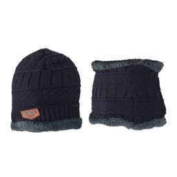 SYGA Beanie Hat & Velvet Neck Scarf Free Size - Grey-image-9