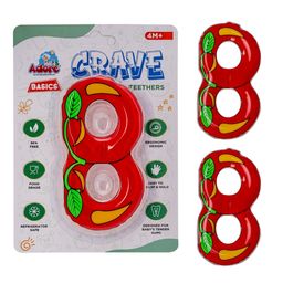 Adore Crave Water Filled Teethers- Double Cherry- Pack of 2-16