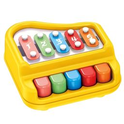 NEGOCIO 5 Keys Mini Grand Piano Knock Piano Colored Xylophone Baby Piano- PACK OF 1- COLOR MAY VARY-picture-21