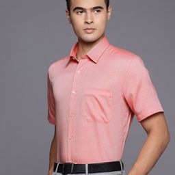 Louis Philippe Pure Cotton Classic Fit Formal Shirt-picture-41