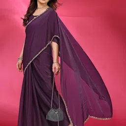 ROOP SUNDARI SAREES Beads and Stones Silk Blend Saree-29