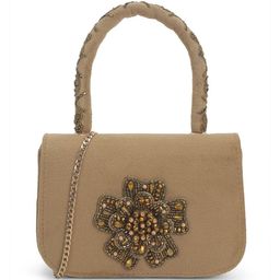 Metro Structured Handheld Bag with Applique image 5