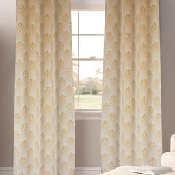Dekor World Multicoloured Set of 2 Window Curtain-42