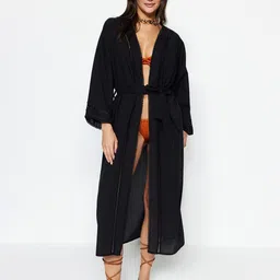 Trendyol Women Longline Shrug-image-53